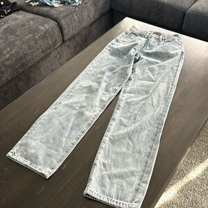 Women’s white fox denim jeans